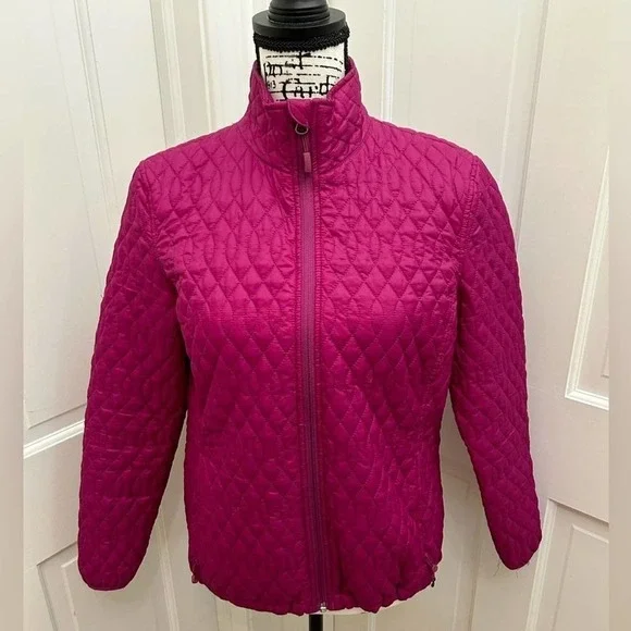 Land's‎ End Quilted PrimaLift Packable Jacket Women's Small - Picture 3 of 9